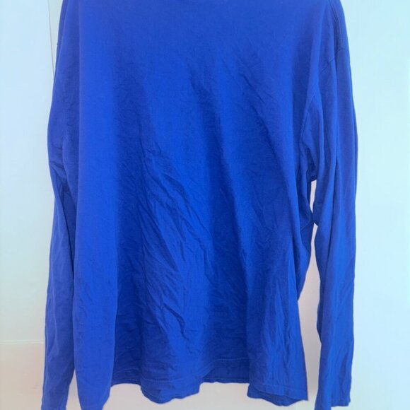 Adult Manchester City F.C. Football Soccer EPL Long Sleeve Tee Shirt Blue XL - Picture 8 of 8